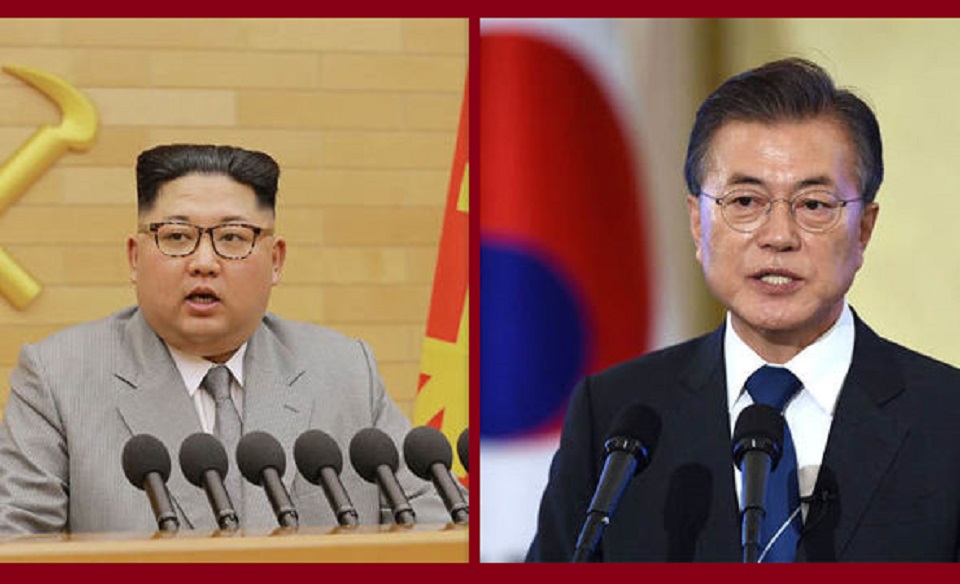 শুক্রবার বৈঠকে বসছেন দুই কোরিয়ার রাষ্ট্রনেতারা
