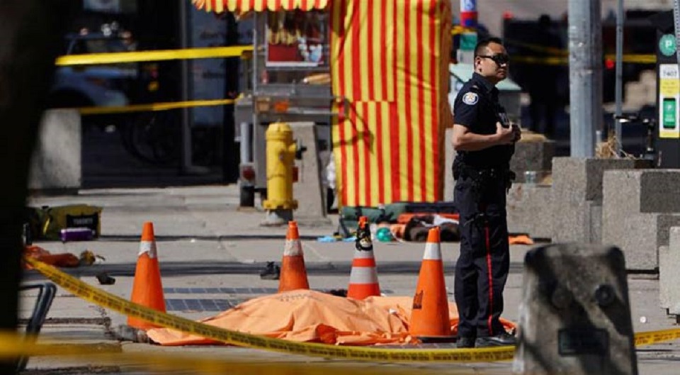 টরেন্টোয় পথচারীর ওপর গাড়ি হামলায় নিহত ১০, আহত ১৬