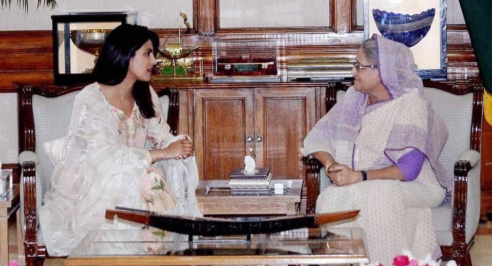 বাংলাদেশের প্রশংসায় প্রিয়াঙ্কা চোপড়া