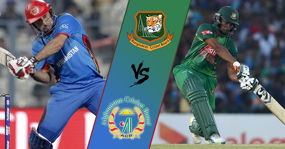 রাতে মুখোমুখি আফগানিস্তান-বাংলাদেশ