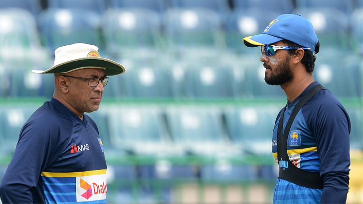 শ্রীলংকান কোচ হাথুরু ও অধিনায়ক চান্দিমাল ৬ ম্যাচ নিষিদ্ধ