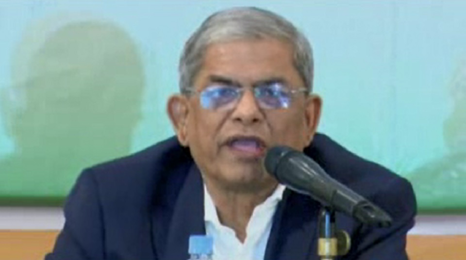 নির্যাতন-নিপীড়নের স্টিমরোলার চালাচ্ছে সরকার: ফখরুল