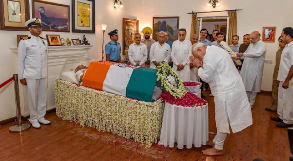 অটল বিহারির মৃত্যুতে ভারতে চলছে ৭ দিনের শোক