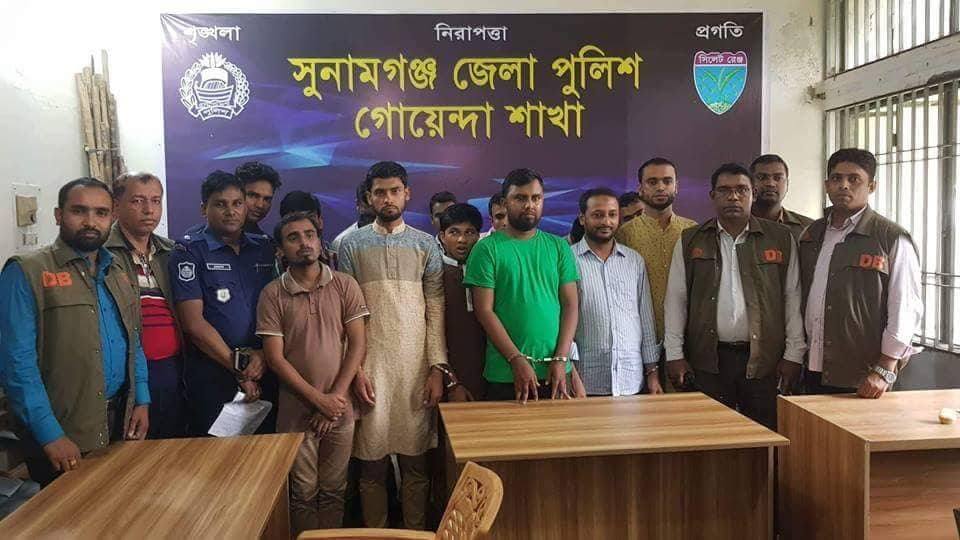 সিলেট মহানগর ছাত্র শিবিরের সভাপতিসহ ১৭নেতাকর্মী আটক