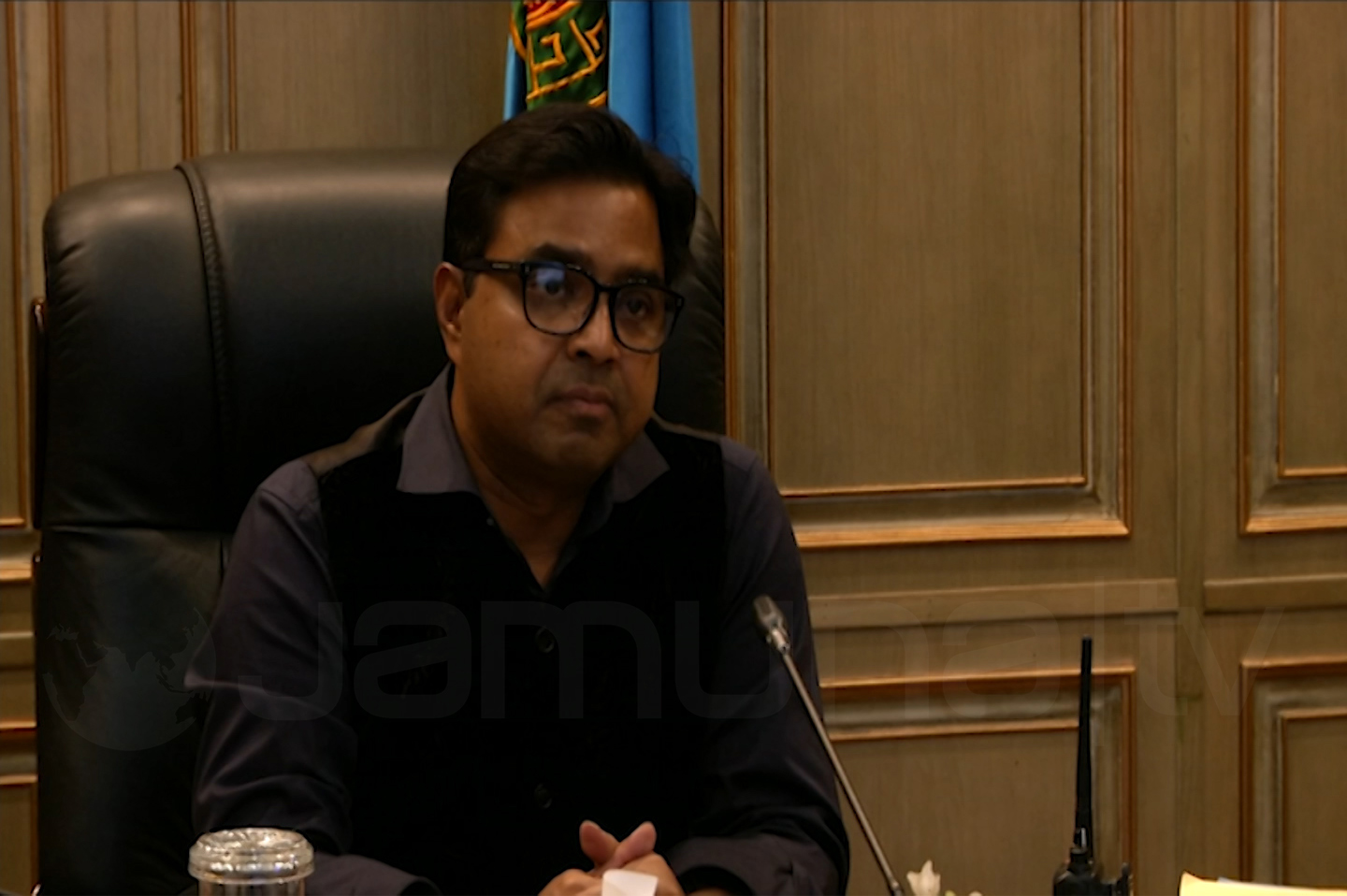 রাতভর অফিস করলেন মেয়র সাঈদ খোকন