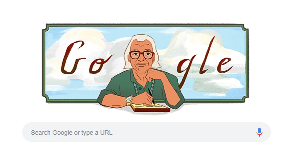 গুগল ডুডলে কবি শামসুর রাহমান