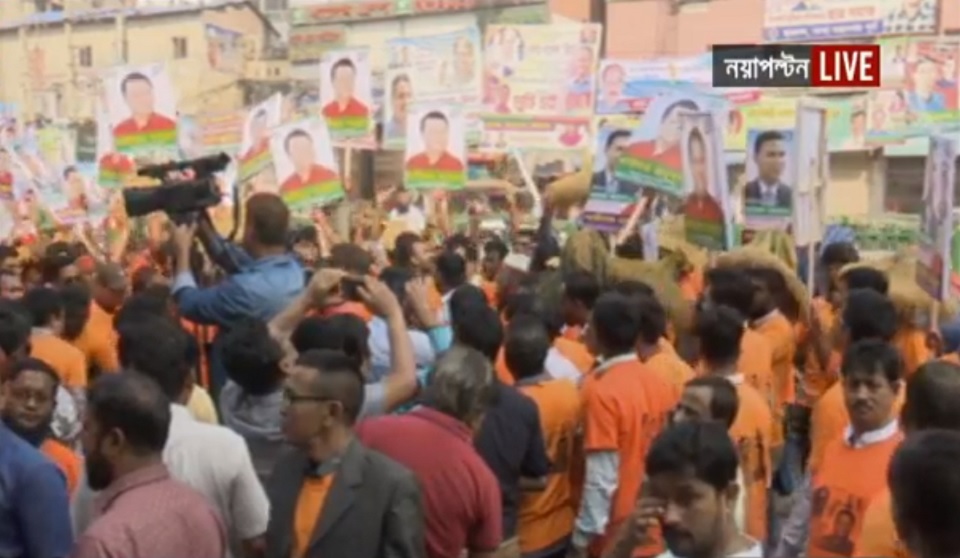 শেষ দিনের মত বিএনপির মনোনয়ন ফরম বিক্রি ও জমা চলছে