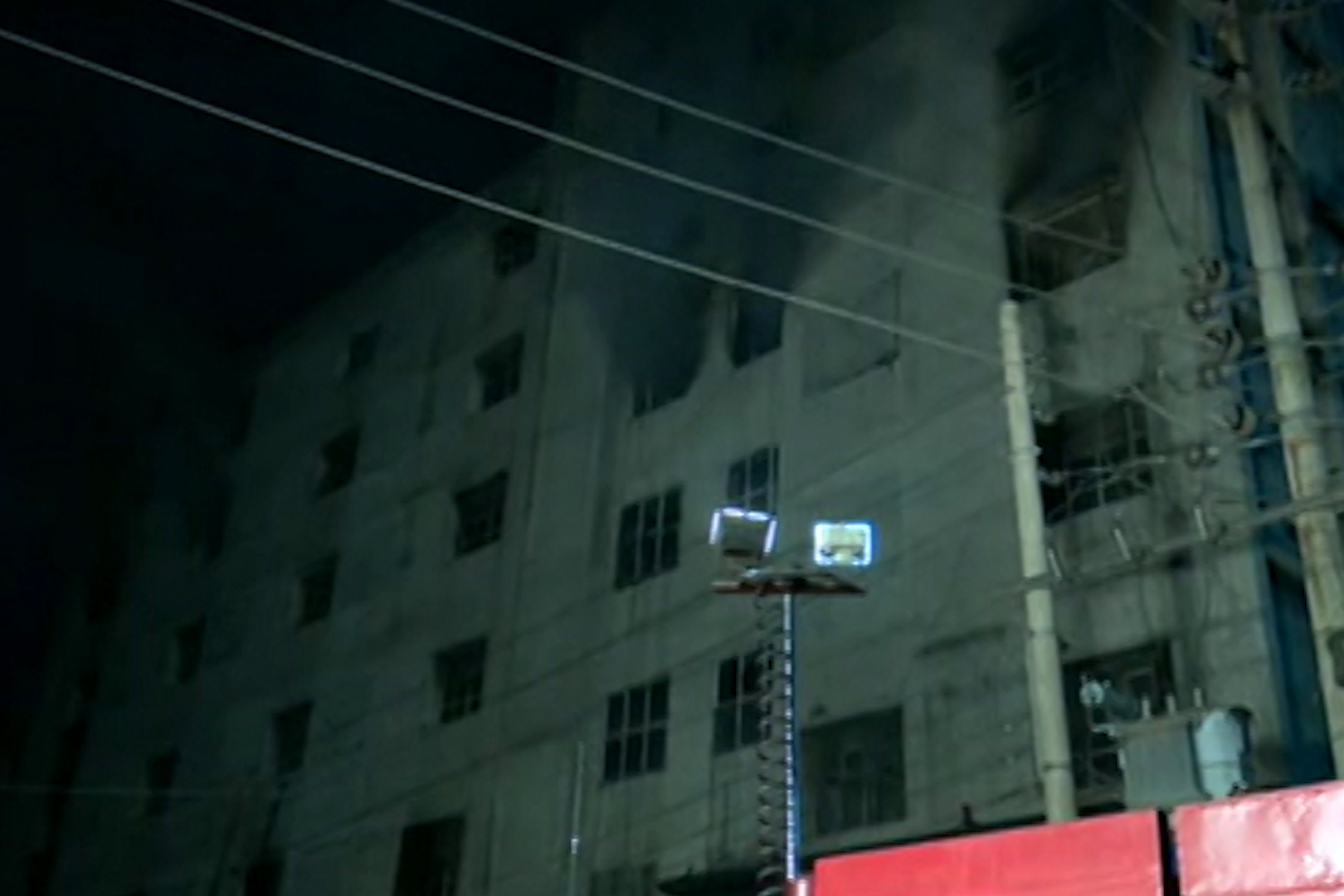 এসিআই মশার কয়েলের গুদামে আগুন