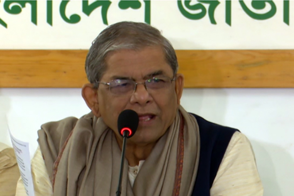 শেষ মুহূর্তে সম্বিৎ ফিরে পাবে ইসি ও সরকার- আশা ফখরুলের