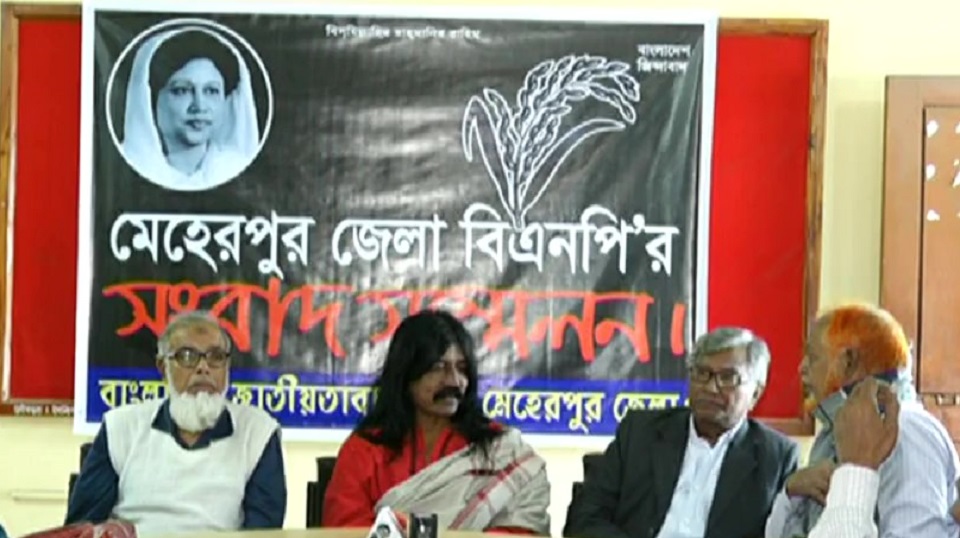 মেহেরপুরে নির্বাচনী পরিবেশ নেই: বিএনপি প্রার্থী মাসুদ অরুন