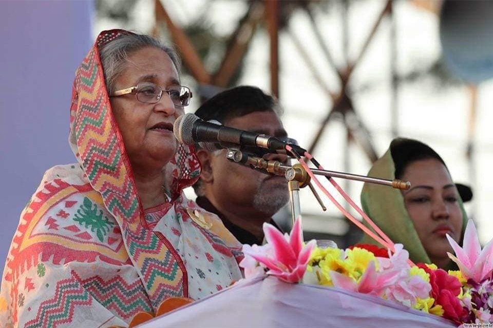 ’নৌকা মার্কা মানেই স্বাধীনতা, নৌকা মার্কা মানেই উন্নয়ন‘