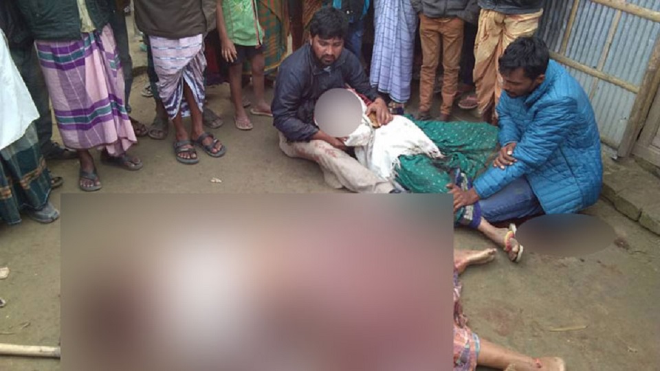 সৈয়দপুরে খামারবাড়ি থেকে স্বামী-স্ত্রীর গলাকাটা লাশ উদ্ধার