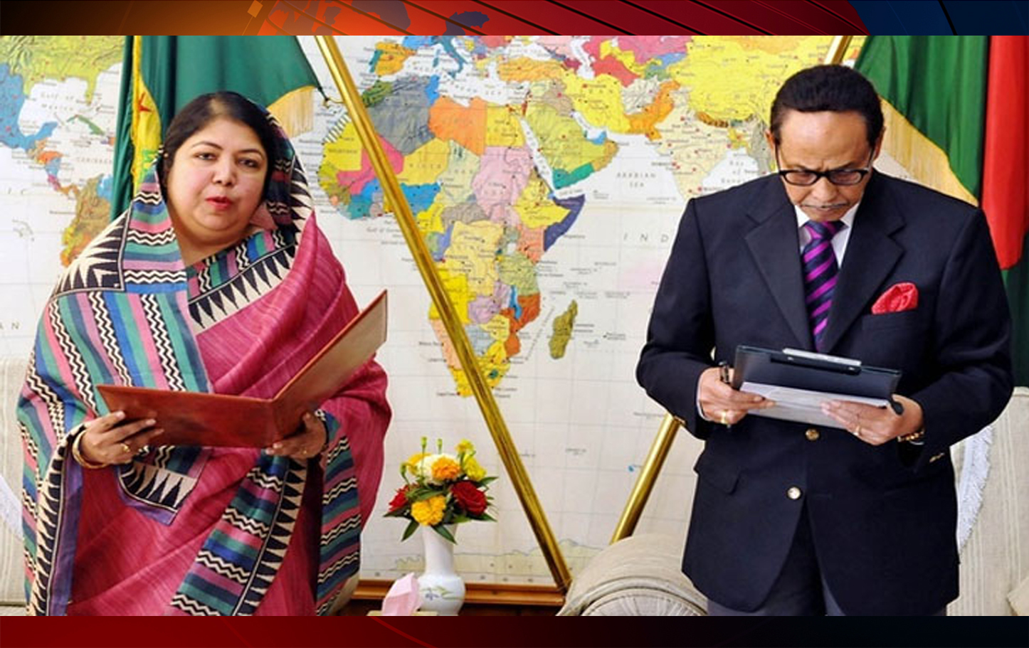 সংসদ সদস্য হিসেবে শপথ নিলেন এরশাদ