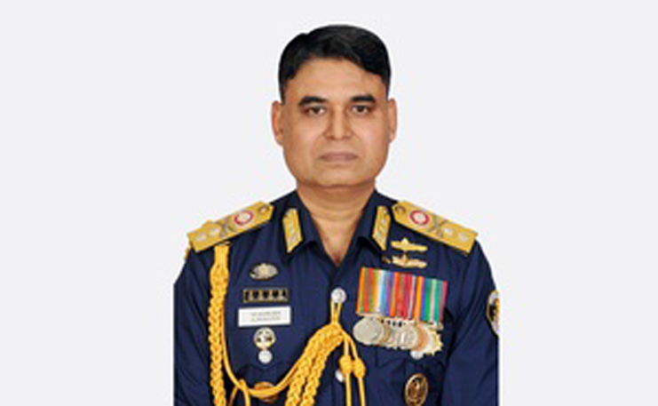 নৌবাহিনীর নতুন প্রধান রিয়ার অ্যাডমিরাল আওরঙ্গজেব