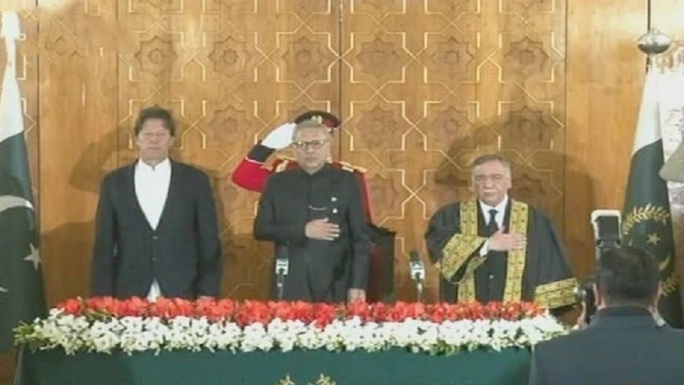 পাকিস্তানের নতুন প্রধান বিচারপতির শপথ গ্রহণ