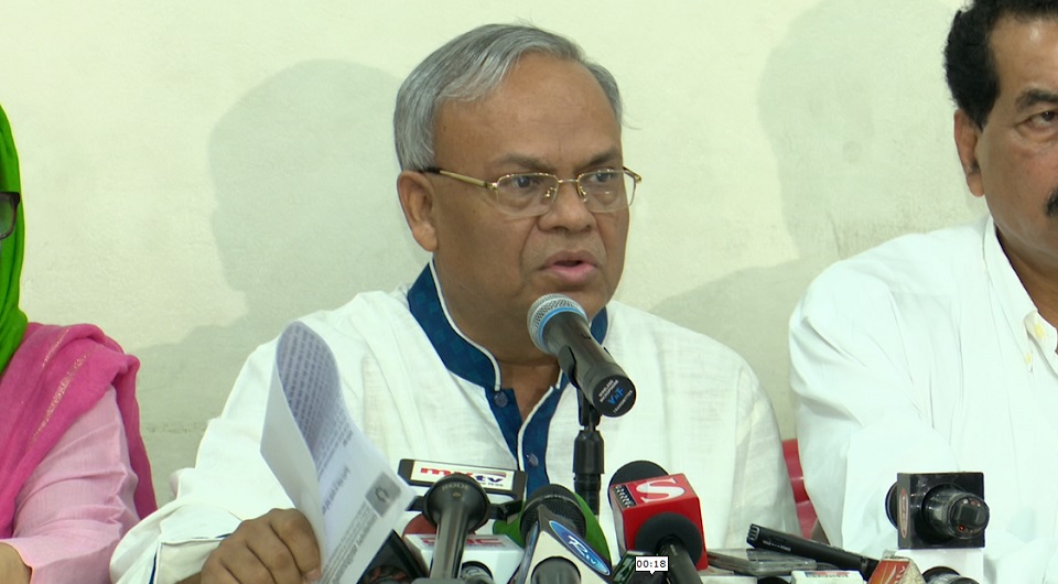 ডাকসু নির্বাচন একটি প্রহসন, ভোট ডাকাতি হয়েছে: রিজভী