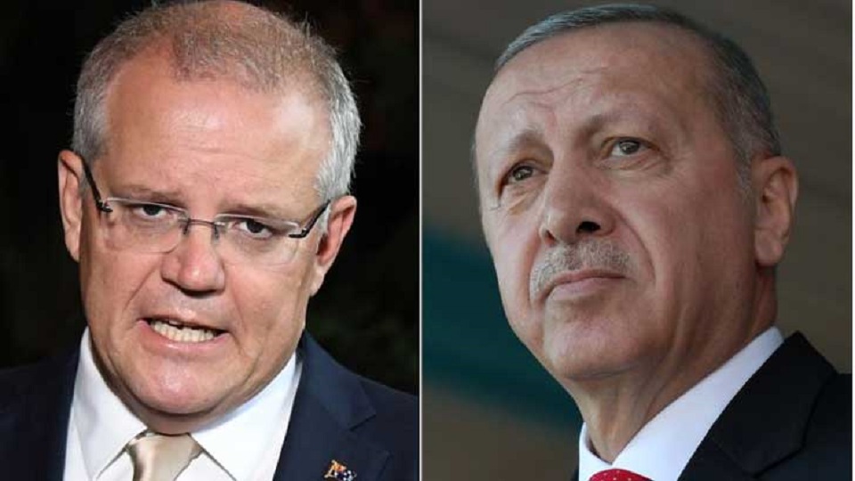 এরদোগান বিষয়ে সুর নরম করলেন অস্ট্রেলিয়ার প্রধানমন্ত্রী