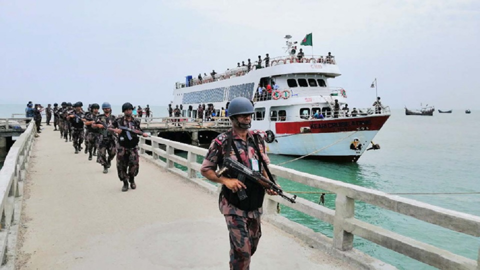 সেন্টমার্টিনে বিজিবি মোতায়েন