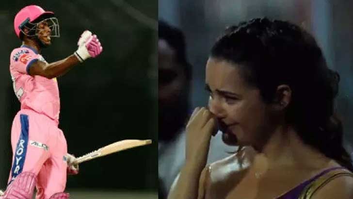 কলকাতার পরাজয়ে কাঁদলেন চিয়ার লিডার