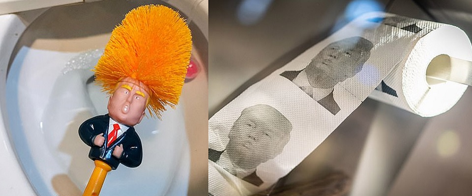 চীনে ‘ট্রাম্প টয়লেট ব্রাশ’ কিনতে ক্রেতাদের ভিড়