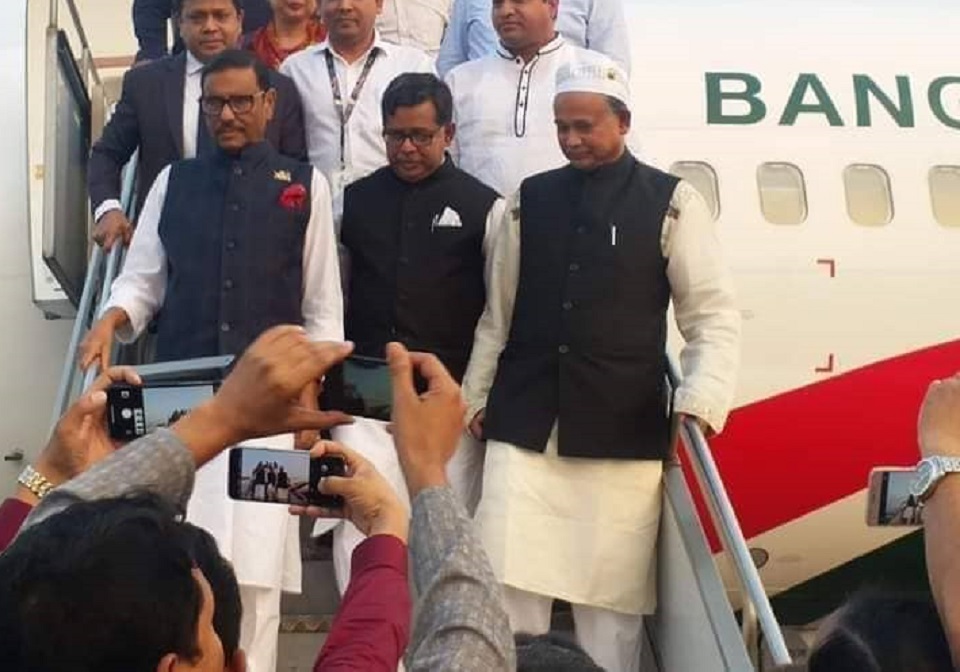 দেশে ফিরেছেন ওবায়দুল কাদের