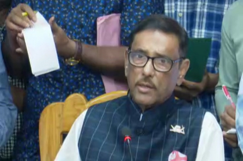 জীবনের দ্বিতীয় ইনিংস শুরু, যানজটমুক্ত দেশ গড়াই মূল কাজ: ওবায়দুল কাদের