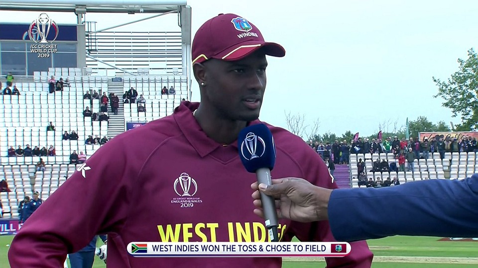 টসে জিতে ফিল্ডিংয়ে ওয়েস্ট ইন্ডিজ