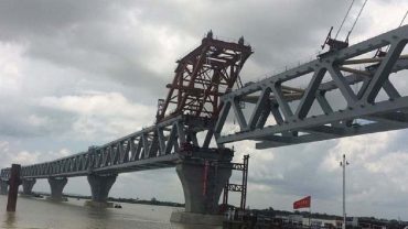 পদ্মা সেতুর ৩১তম স্প্যান বসানো হচ্ছে আজ