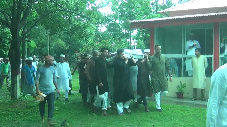 রফিক আহমেদ সিদ্দিকের দাফন সম্পন্ন