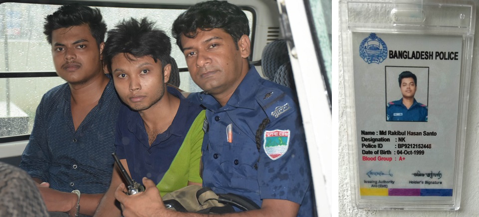 চাকরিতে যোগদানের আগেই পুলিশ পরিচয়ে চাঁদাবাজি!