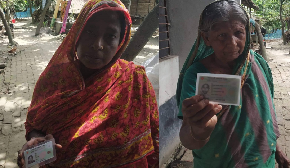 গণপিটুনির ভয়ে স্মার্টকার্ড হাতে নিয়ে ভিক্ষা!