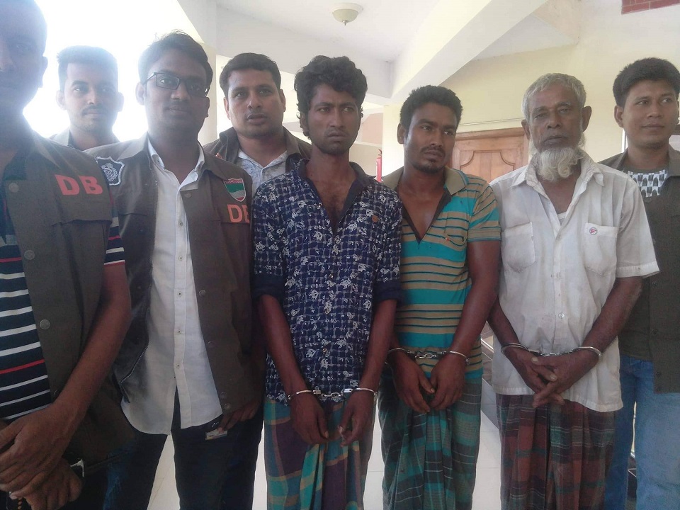 ভ্যানচালক শাহীনকে হত্যাচেষ্টা মামলায় আরও তিন আসামি গ্রেফতার