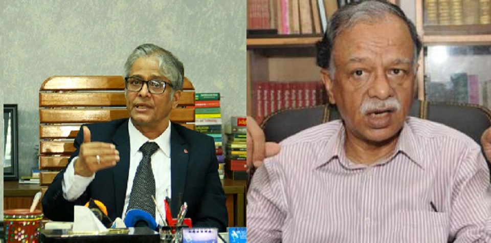 অধ্যাপক আ ব ম ফারুকের পাশে দাঁড়ালেন ঢাবি ভিসি