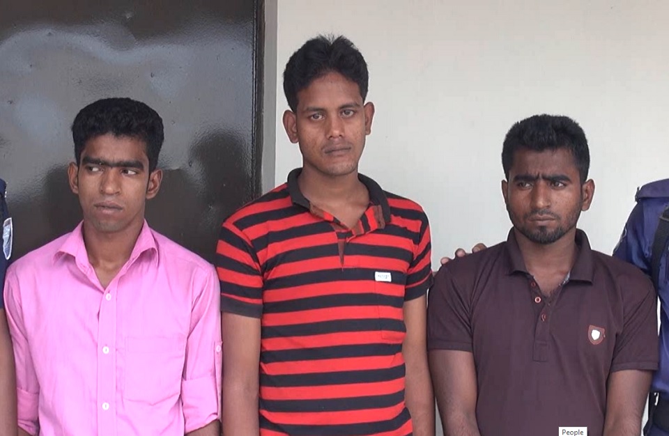 গাজীপুরে ১৪০০ পিস ইয়াবাসহ আটক ৩