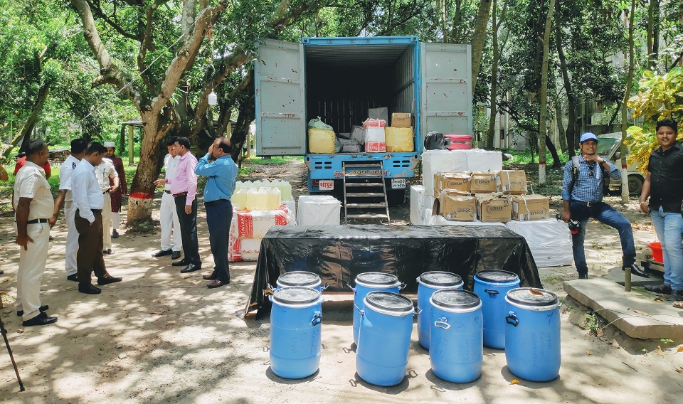 বেনাপোল বন্দরে ভারত থেকে আমদানিকৃত ২০০ কেজি ভায়াগ্রা আটক