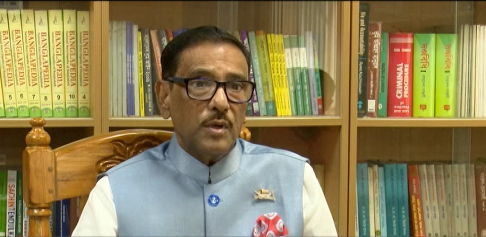 বেশি জরিমানা নয়, শৃঙ্খলাই লক্ষ্য: ওবায়দুল কাদের