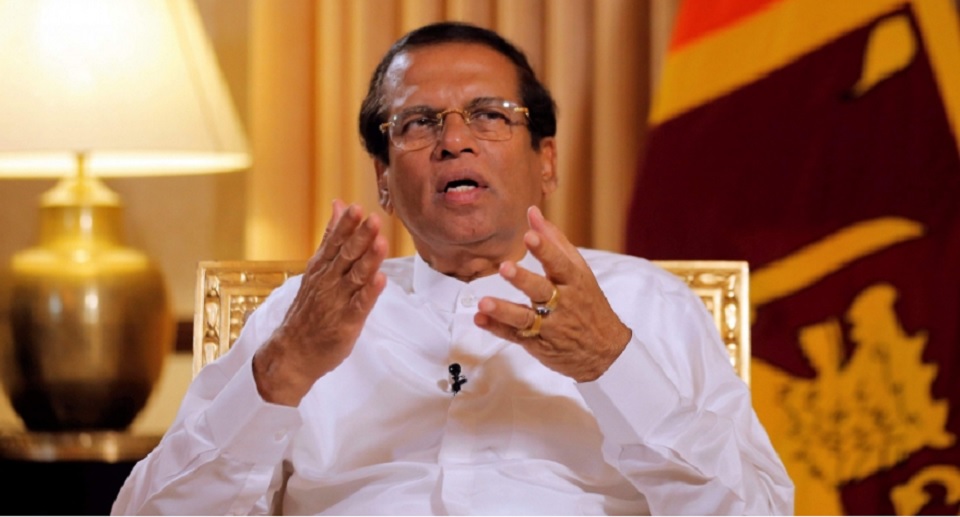 মার্কিন সেনা চান না সিরিসেনা