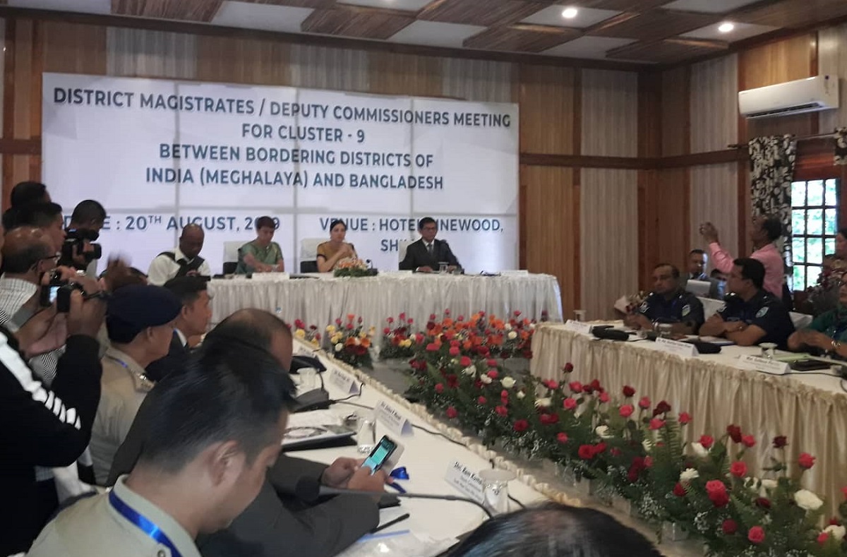মেঘালয়ে ভারত বাংলাদেশের ১৪ জেলার ডিসি ডিএম সম্মেলন শুরু