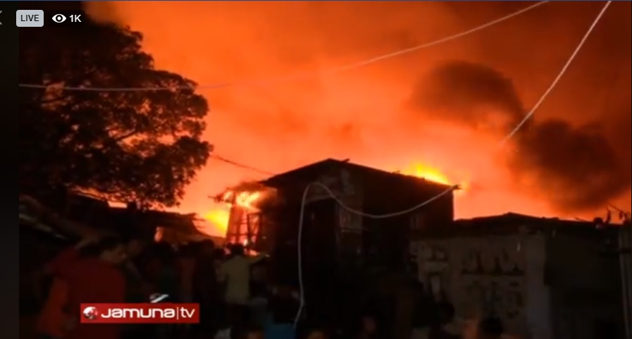 ঝিলপাড়া বস্তির আগুন নিয়ন্ত্রণে, আহত ৩ জনকে উদ্ধার