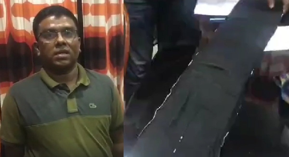 বিমানযাত্রীর অভিনব বেল্ট তল্লাশি পর বেরিয়ে এলো ৫০ লাখ টাকার ইয়াবা