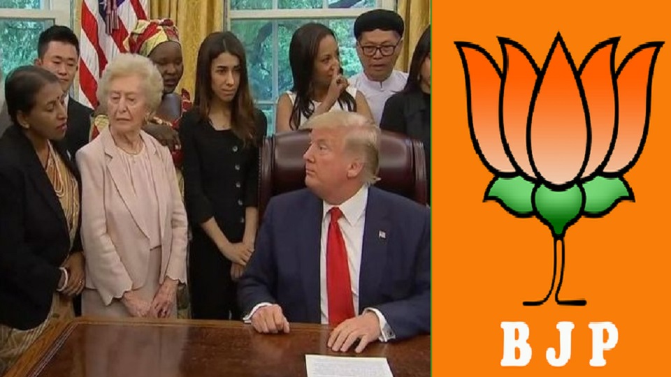 প্রিয়া সাহার নিরাপত্তার দাবিতে বিজেপির বিক্ষোভ!