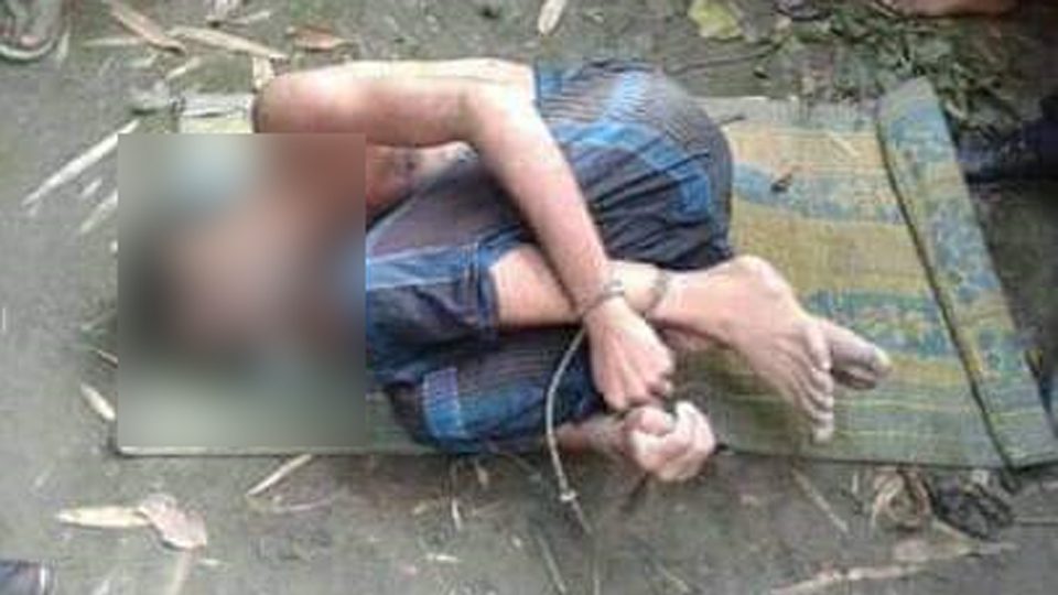 সাদুল্যাপুরে পুকুর থেকে হাত-পা বাঁধা লাশ উদ্ধার