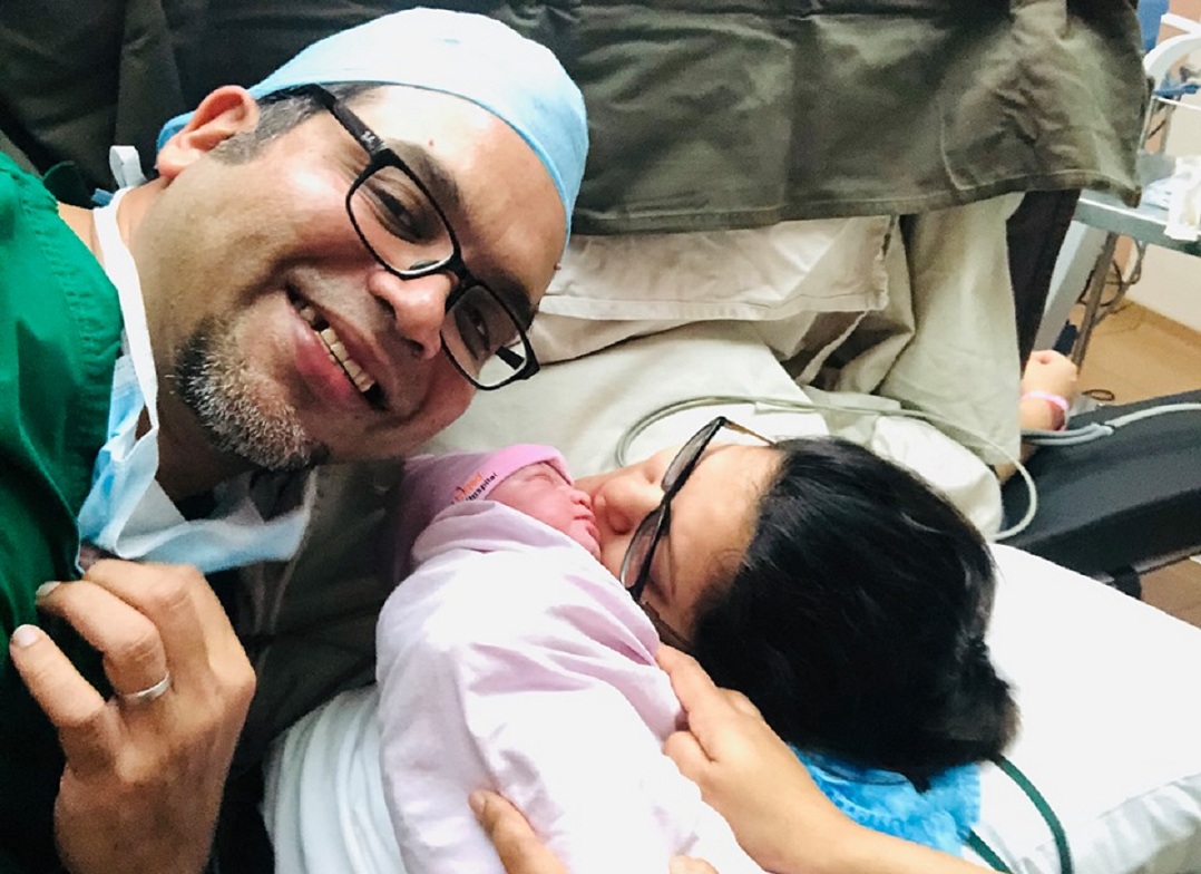 কন্যার বাবা হলেন ইরেশ-মিম