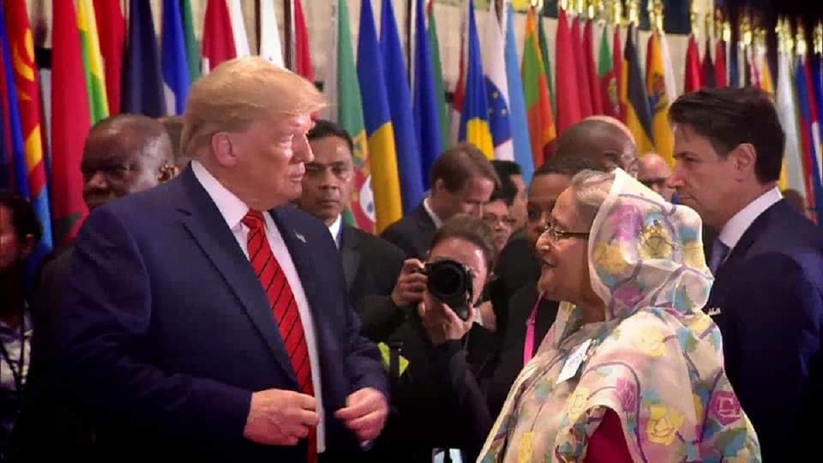 হাসিনার ট্রাম্প জয়!