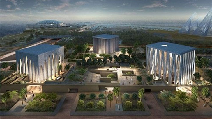 আবুধাবিতে একই কমপ্লেক্সে মসজিদ, গির্জা ও সিনাগগ