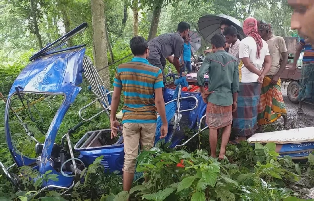 ট্রাকের ধাক্কায় ইজিবাইক চালক নিহত