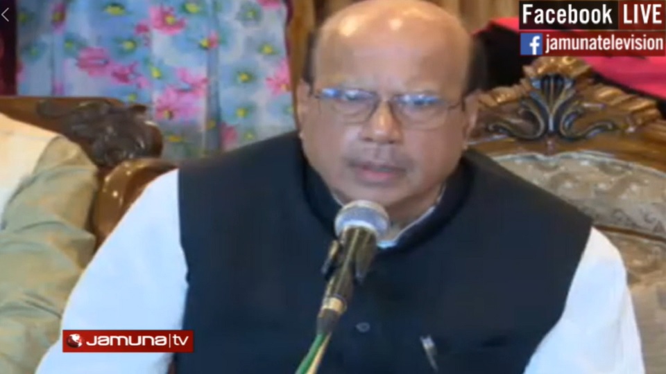 বক্তব্যের জন্য দুঃখ প্রকাশ করেছেন মেনন: নাসিম