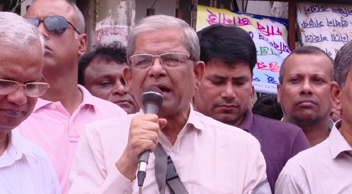 প্রতিবারই ভারত সফরে সব উজাড় করে দিয়ে আসে আওয়ামী লীগ: মির্জা ফখরুল