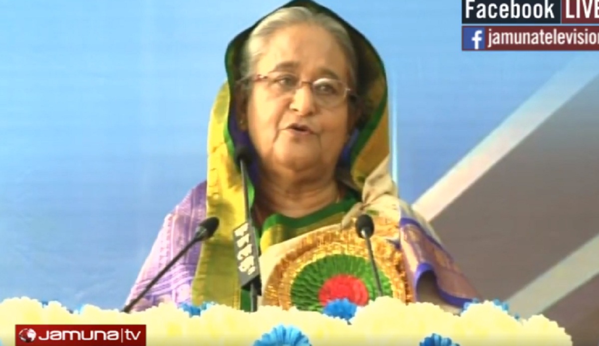 যারা ১৫ ফেব্রুয়ারির মতো নির্বাচন করে তাদের মুখে গণতন্ত্র মানায় না: প্রধানমন্ত্রী