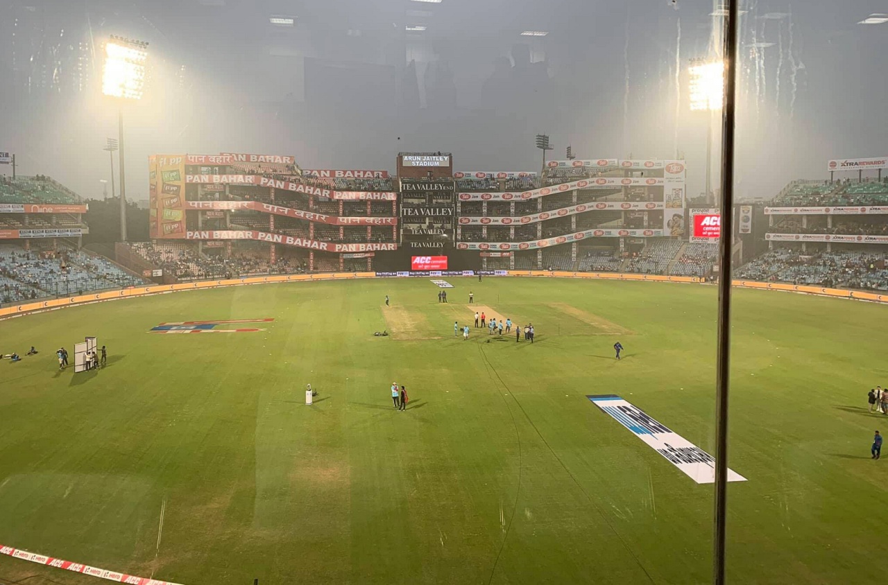 দিল্লির আবহাওয়ার নাটকীয় পরিবর্তন, খেলা হবে
